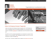 Tablet Screenshot of antwerpentoegankelijk.be